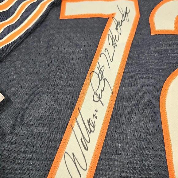 William (The Fridge) Perry Autographed Authentic Signed Jersey Youth LARGE - Picture 4 of 10